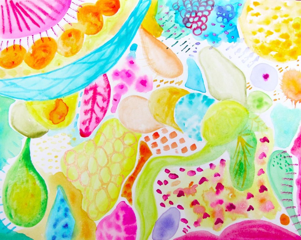 Раскраска абстракция сложная