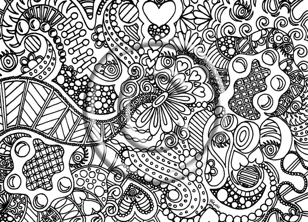 Раскраски мелкие