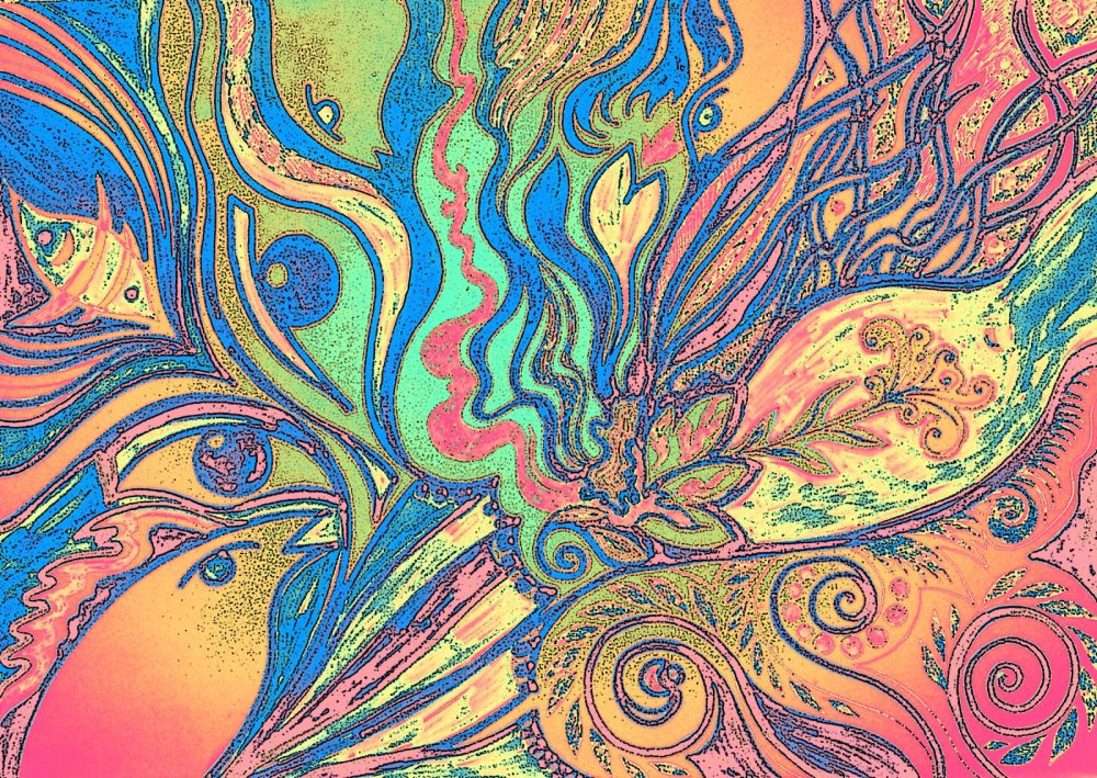 Цветотерапия рисунки