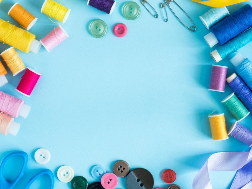 Нежный фон для швеи