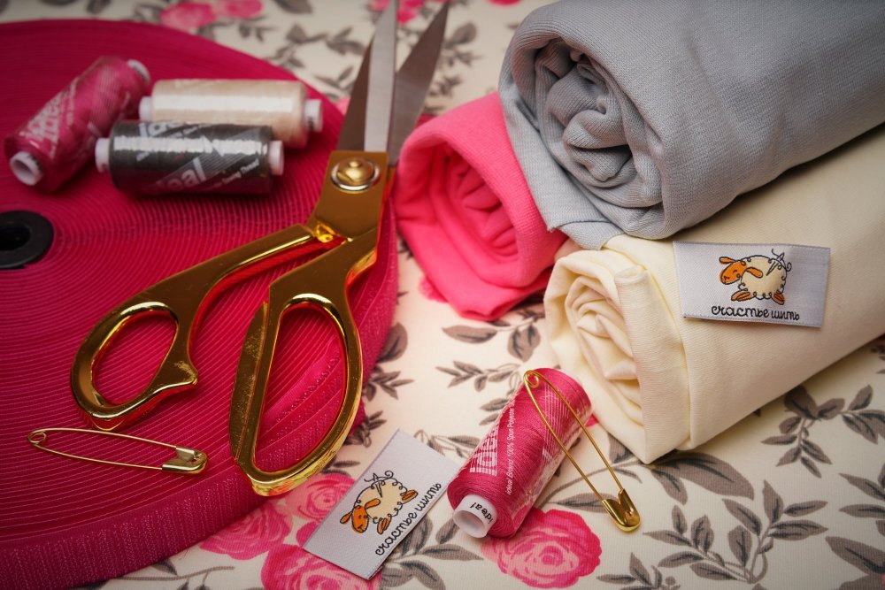 Ткани швейная фурнитура