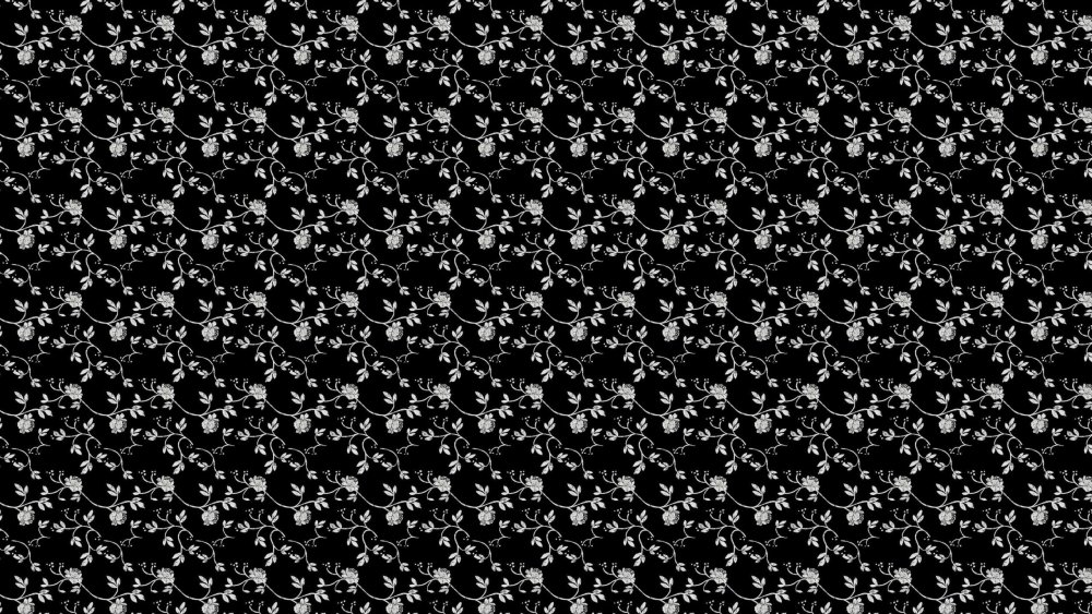 Черно белые обои