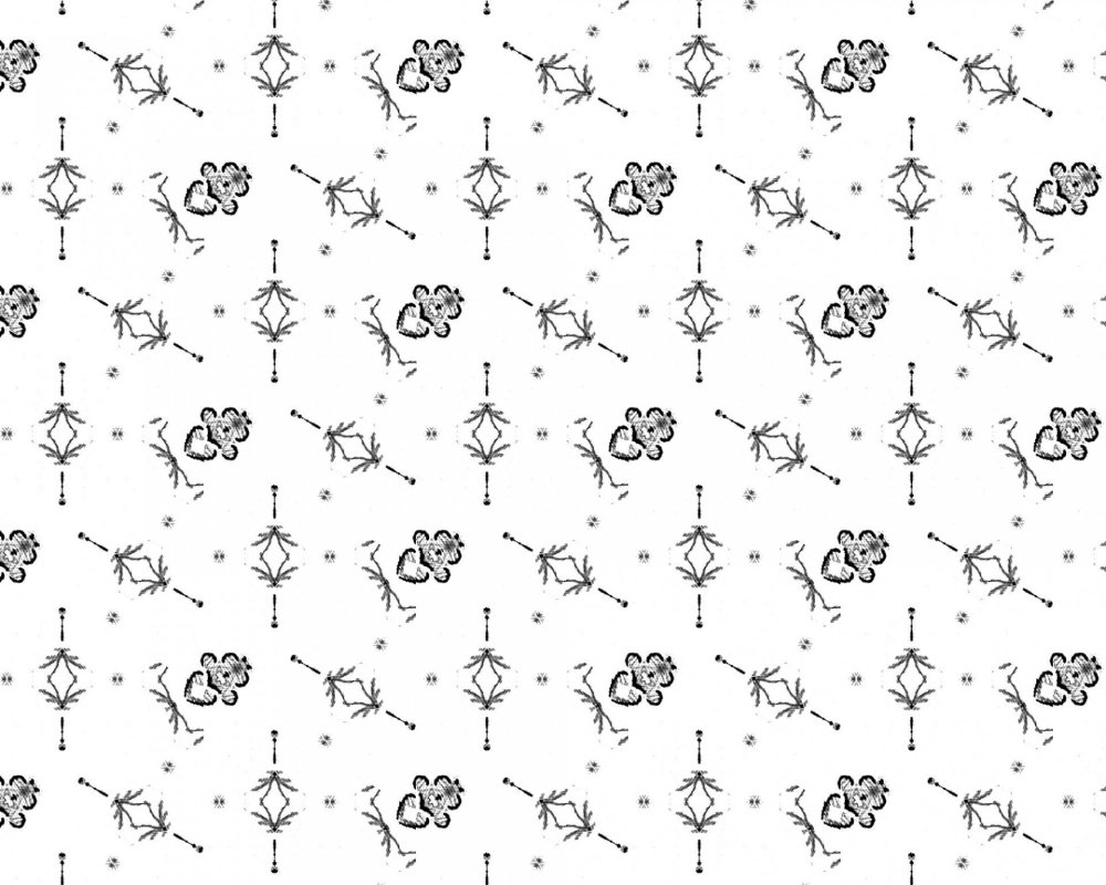 Оберточная бумага черно белая