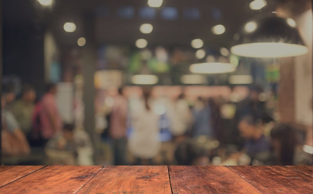 Задний фон кафе