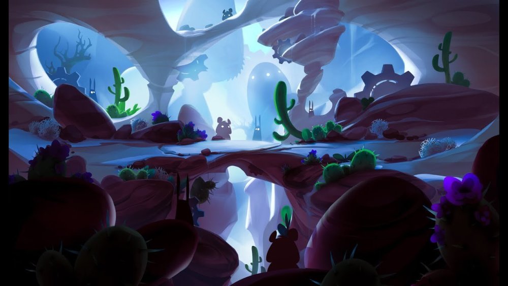 Обои в стиле бравла