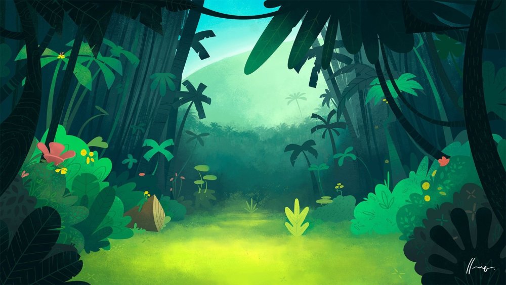 Фон БРАВЛ старс джунгли