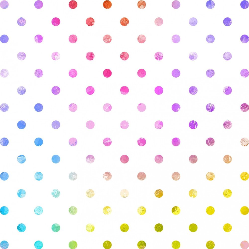 Фон с разноцветными точками