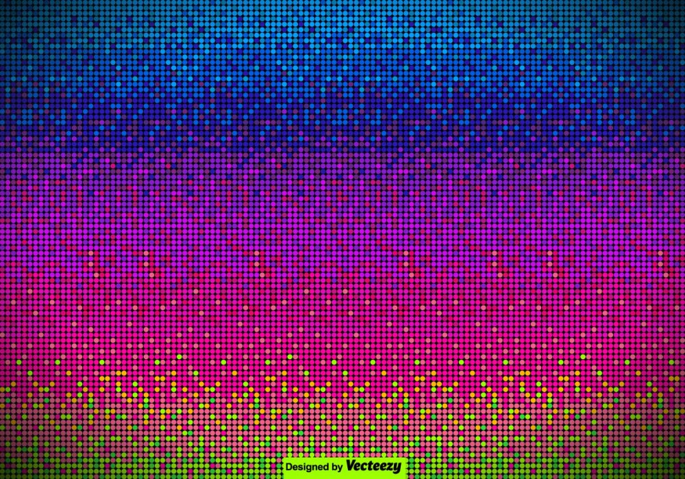 Зеленый неон фон