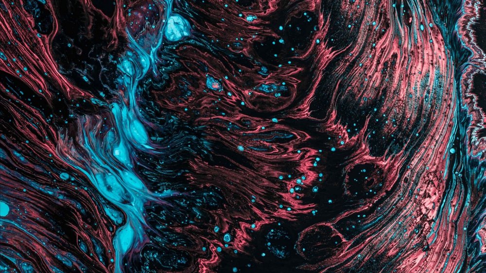 Красочные разводы