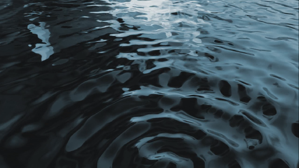 Вода темная река