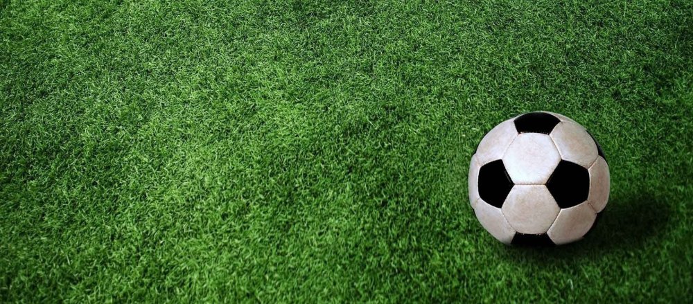 Красивое футбольное поле