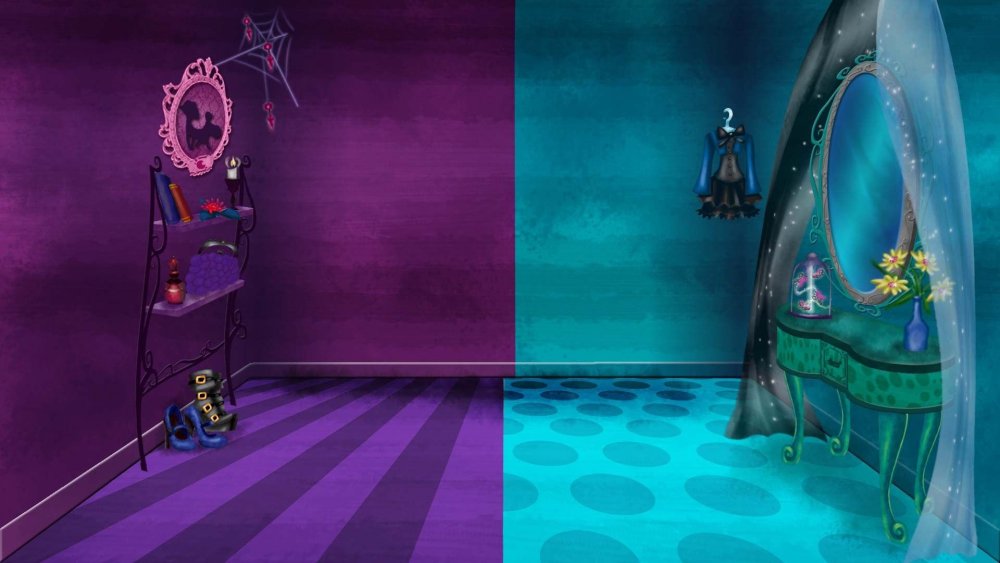 Школа монстров фон