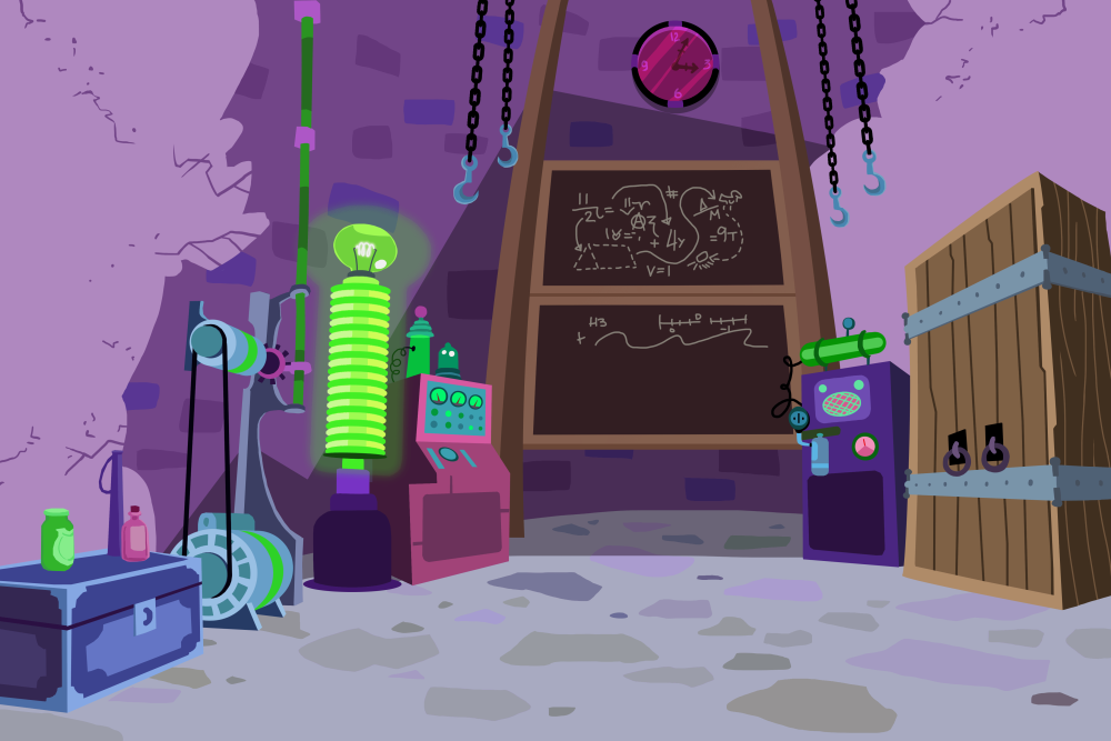 Монстер Хай коридор школы