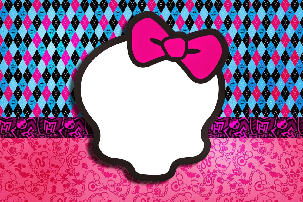 Принты в стиле Монстер Хай