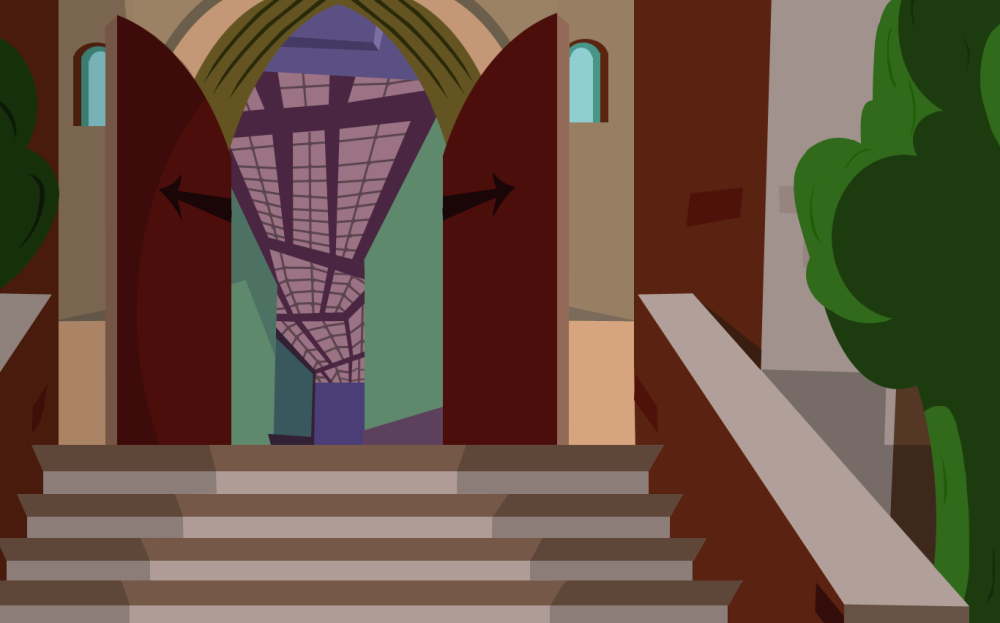 Монстер Хай коридор школы