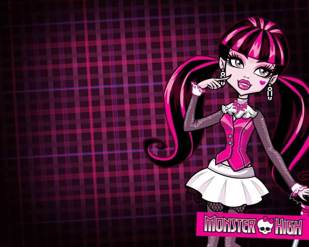Дракулаура Монстер Хай Wallpaper