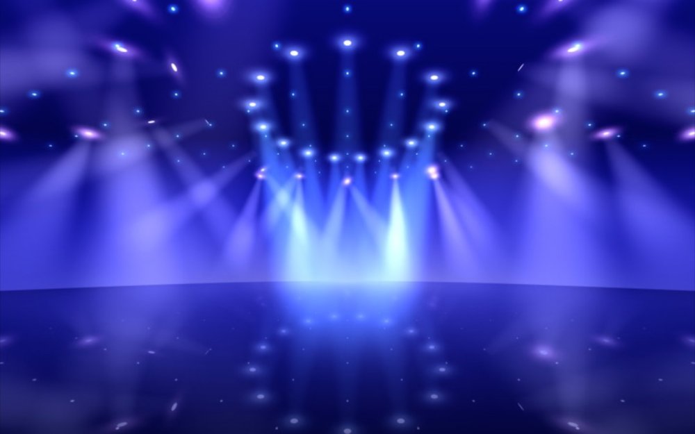 Софиты на сцене