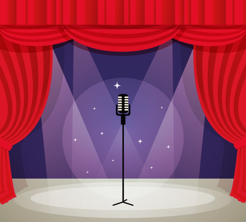 Сцена мультяшная