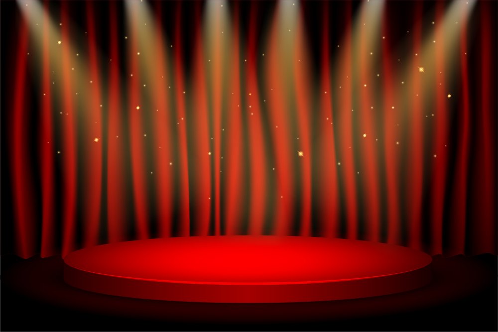 Подиум свет