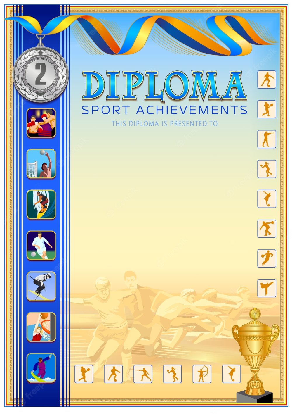 Фон спортивная тематика