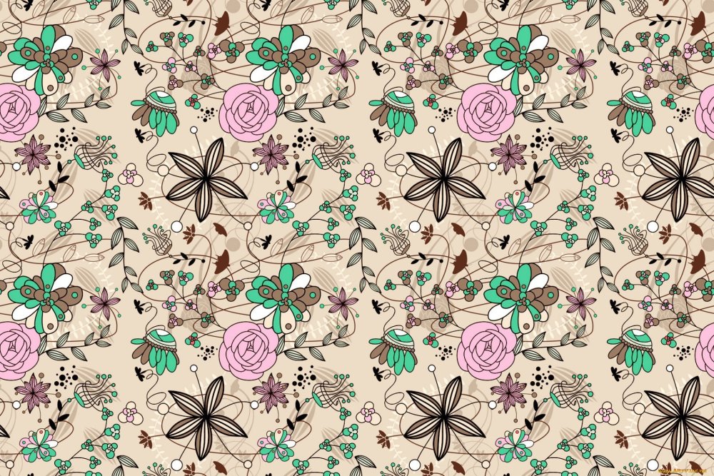 Цветной орнамент