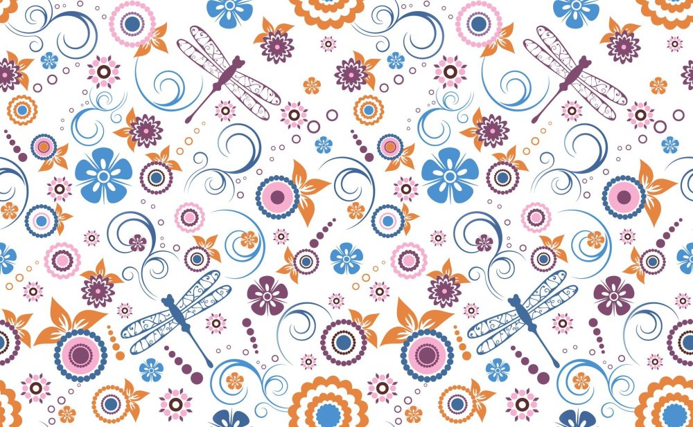 Цветные узоры