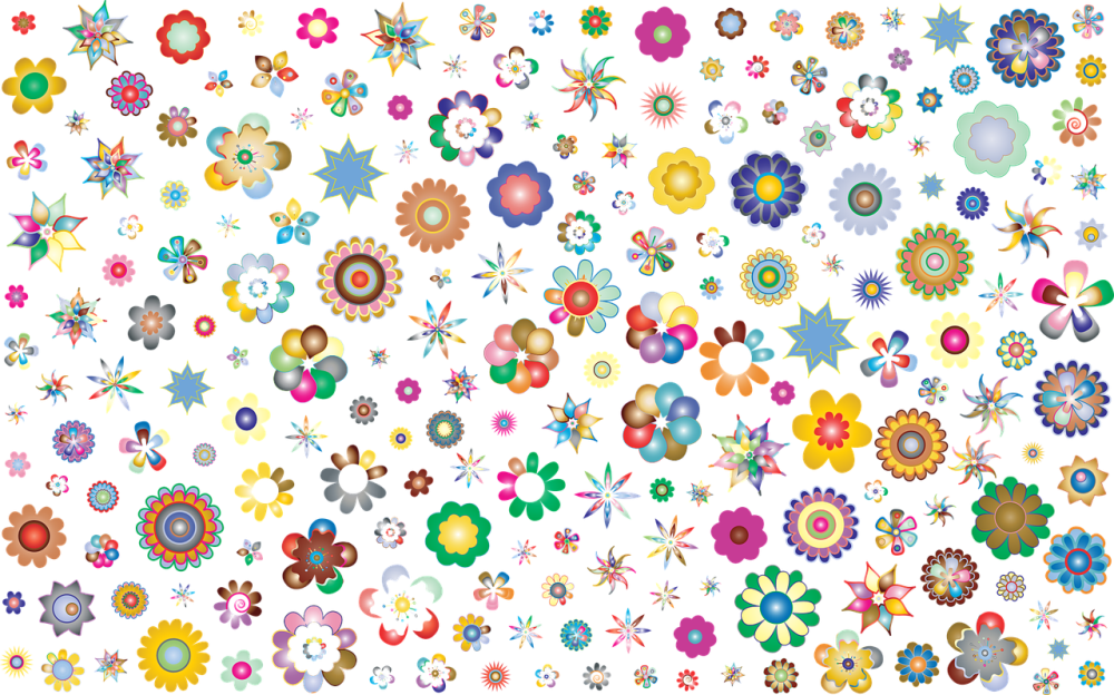 Цветной орнамент