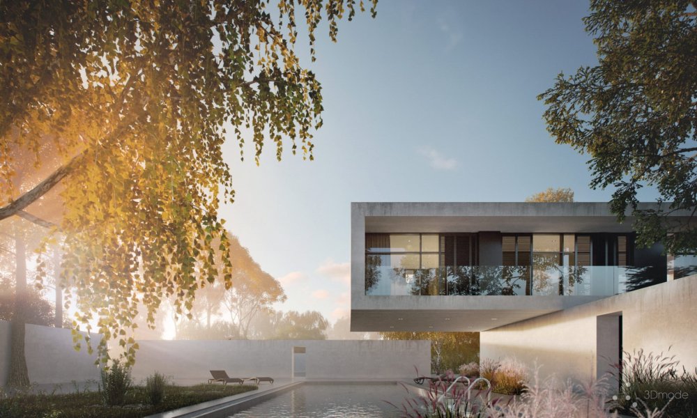 Архитектурная 3д визуализация Hadid