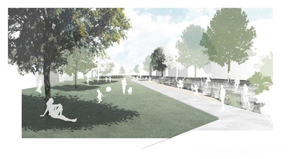 Фон для архитектурной подачи