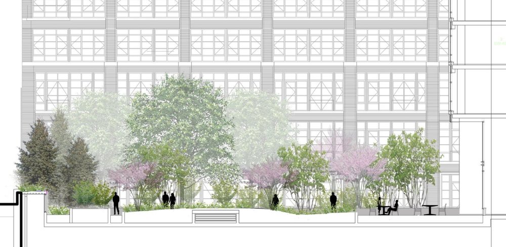 Фон для подачи архитектурного проекта