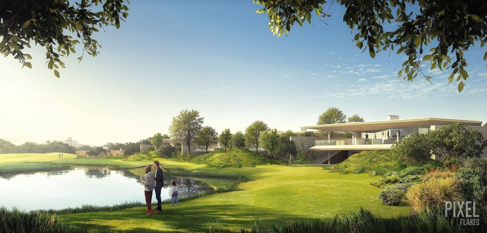 Городская застройка фон