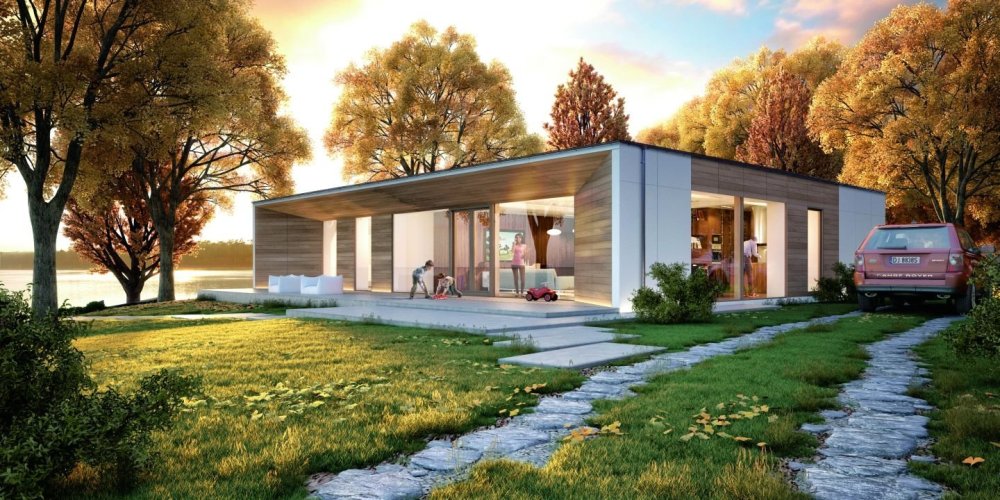 Визуализация экстерьера