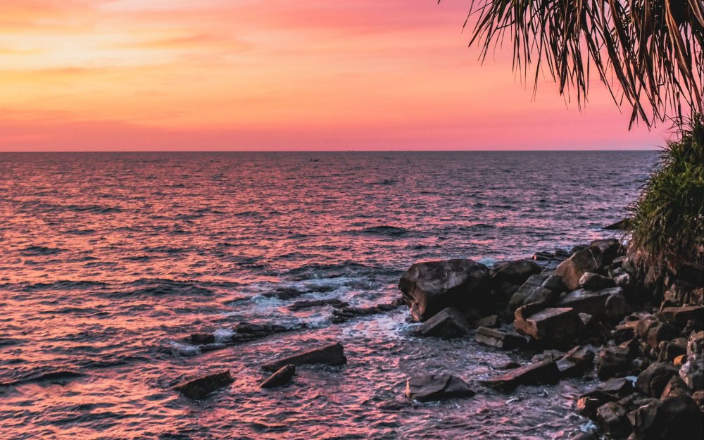 Эстетика море закат