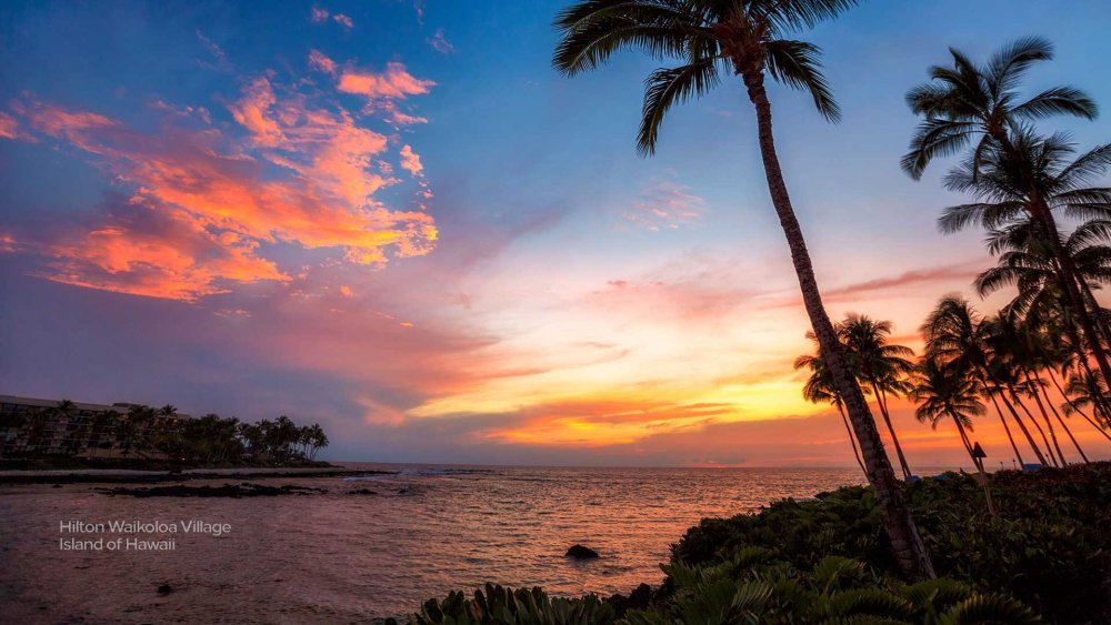 Гавайи солнце