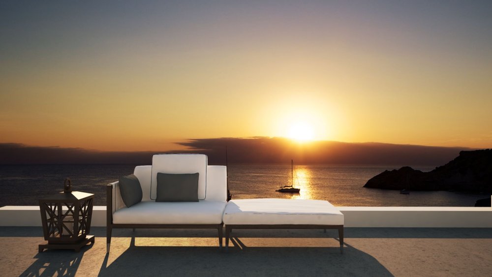 Вид на море с террасы