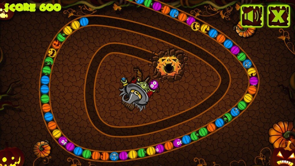 Zuma Deluxe Божья коровка