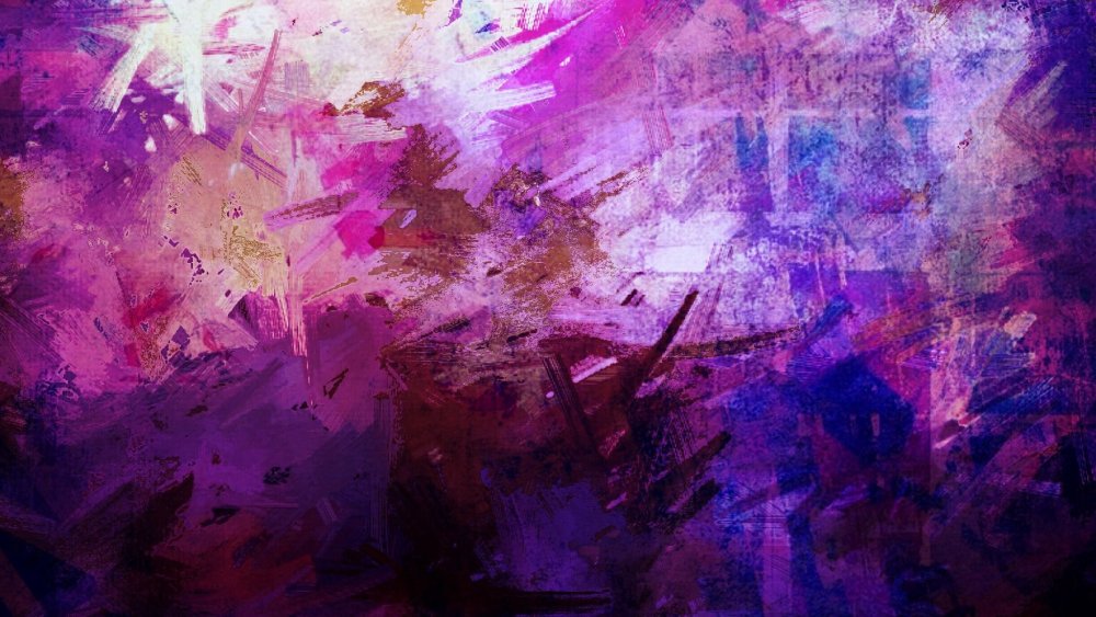 Фиолетовые разводы