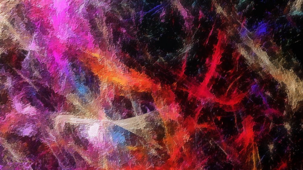 Абстракция краски