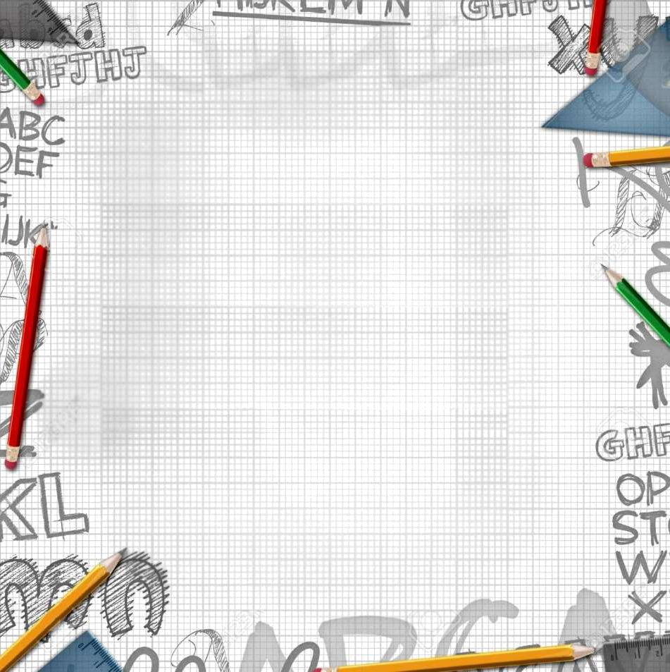 Фон Школьная тетрадь