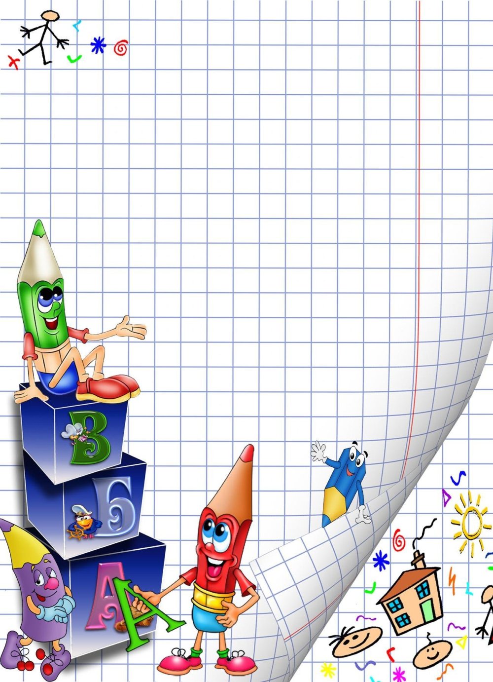 Математический фон для детей