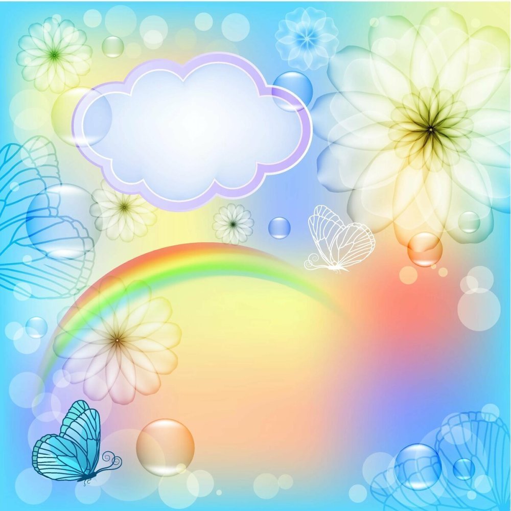 Красивые детские фоны