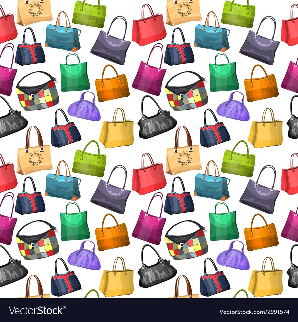Сумки нарисованные много