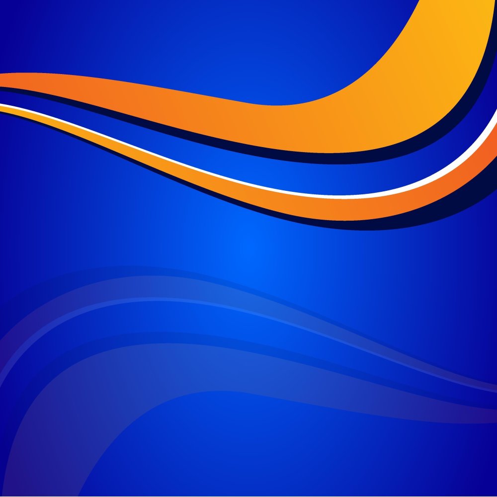 Сине оранжевый фон