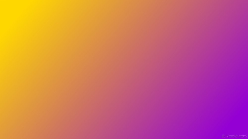 Градиент от оранжевого к синему