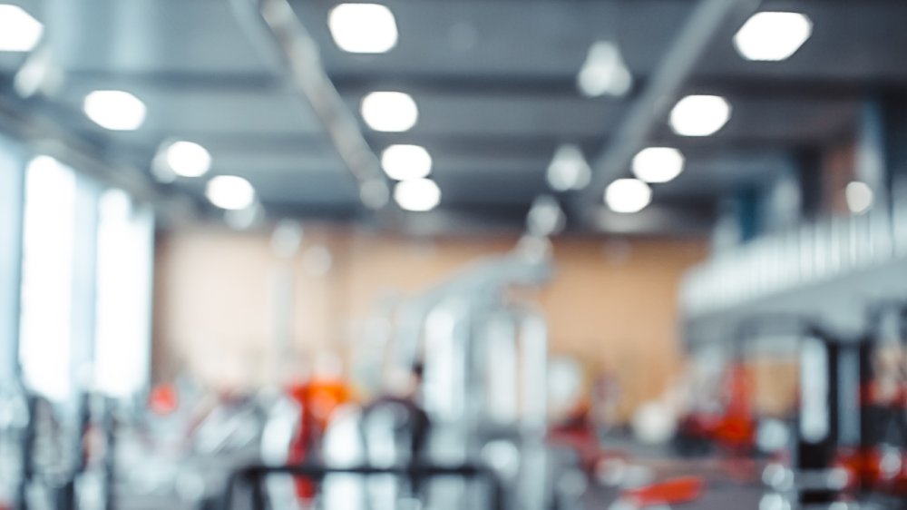 Спортзал размытый