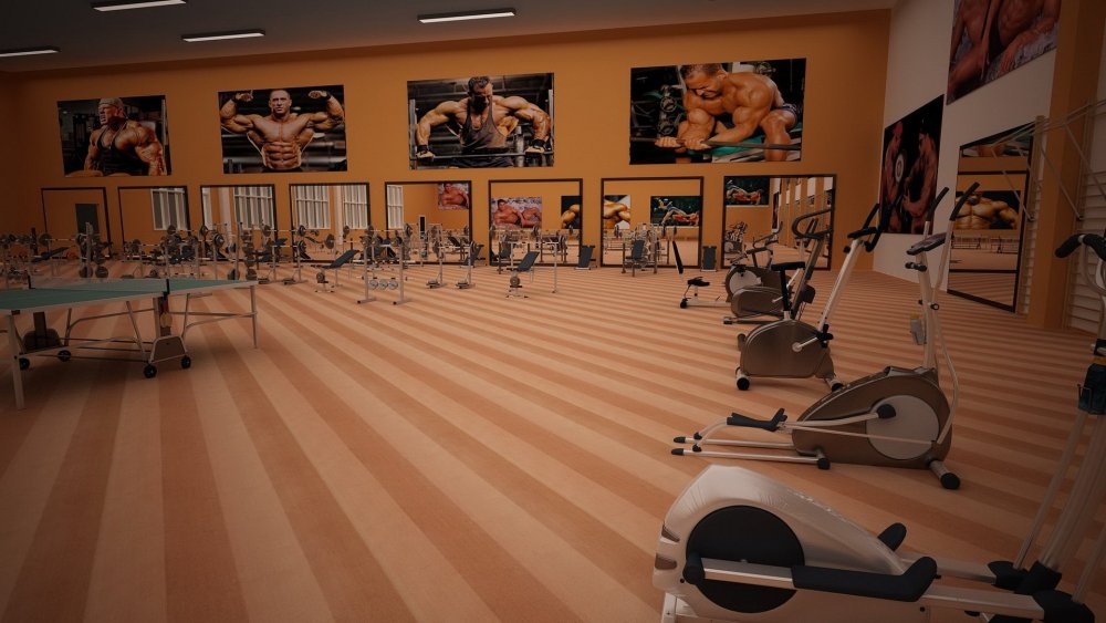 Спортзал 4к