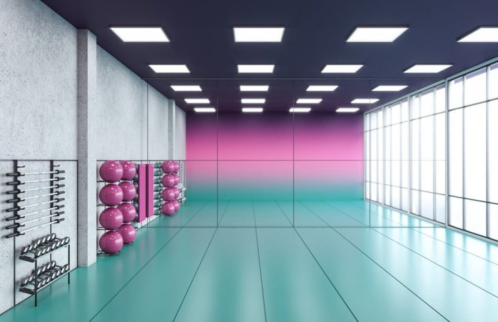 Спортзал фон
