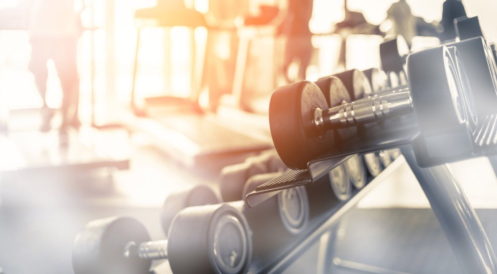 Спортзал фон