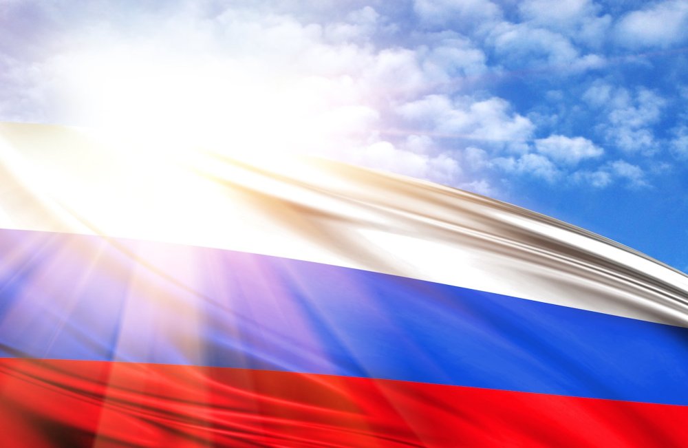 Патриотический фон для афиши