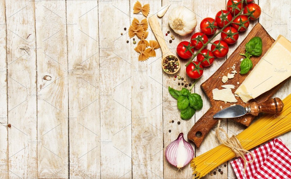 Фон для меню кафе